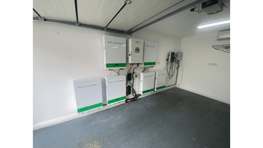 6 x Powerwall 10.24kwh installation with Sunsynk 10kw 3ph